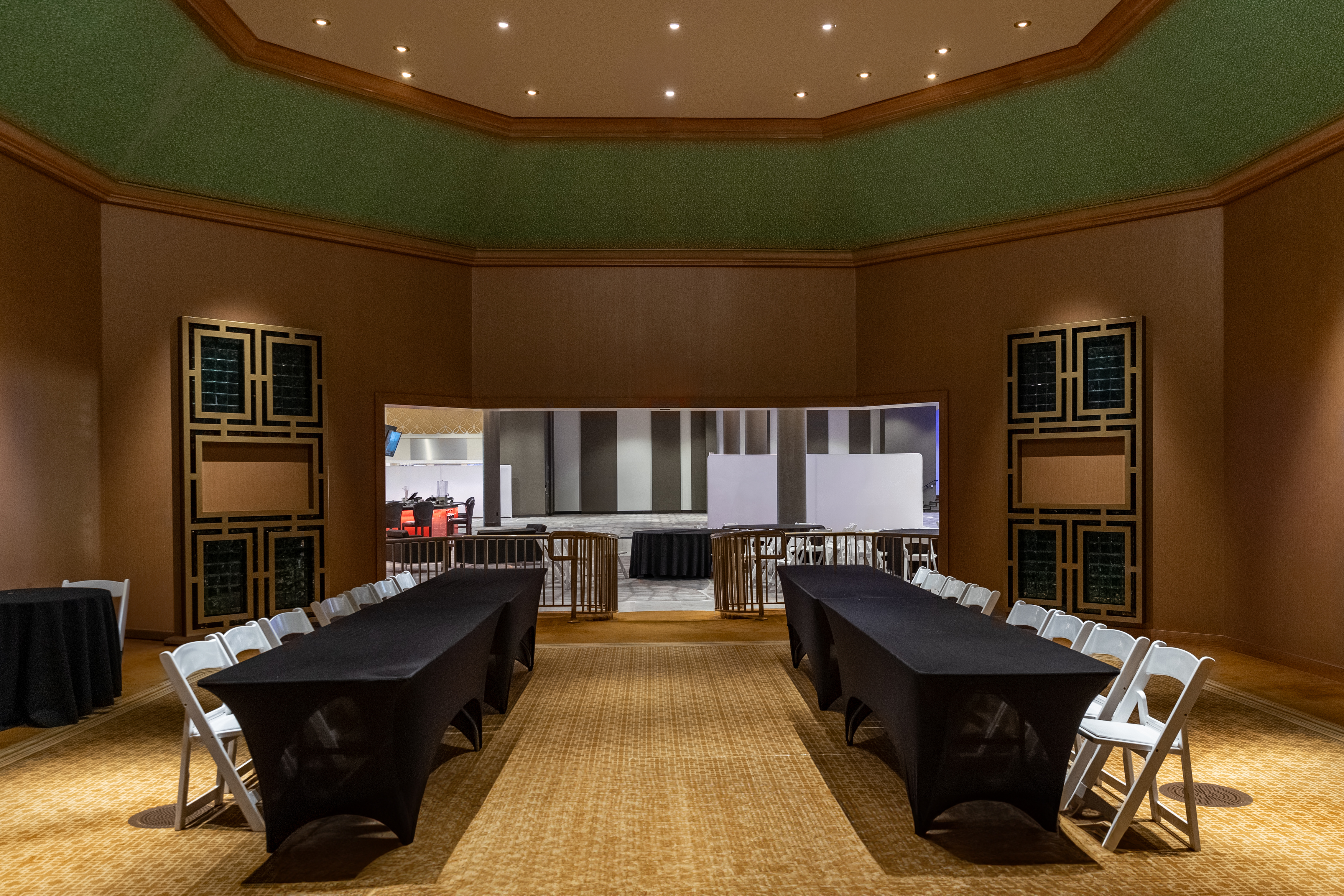 Emerald Elegance Room Wedding Reception Room