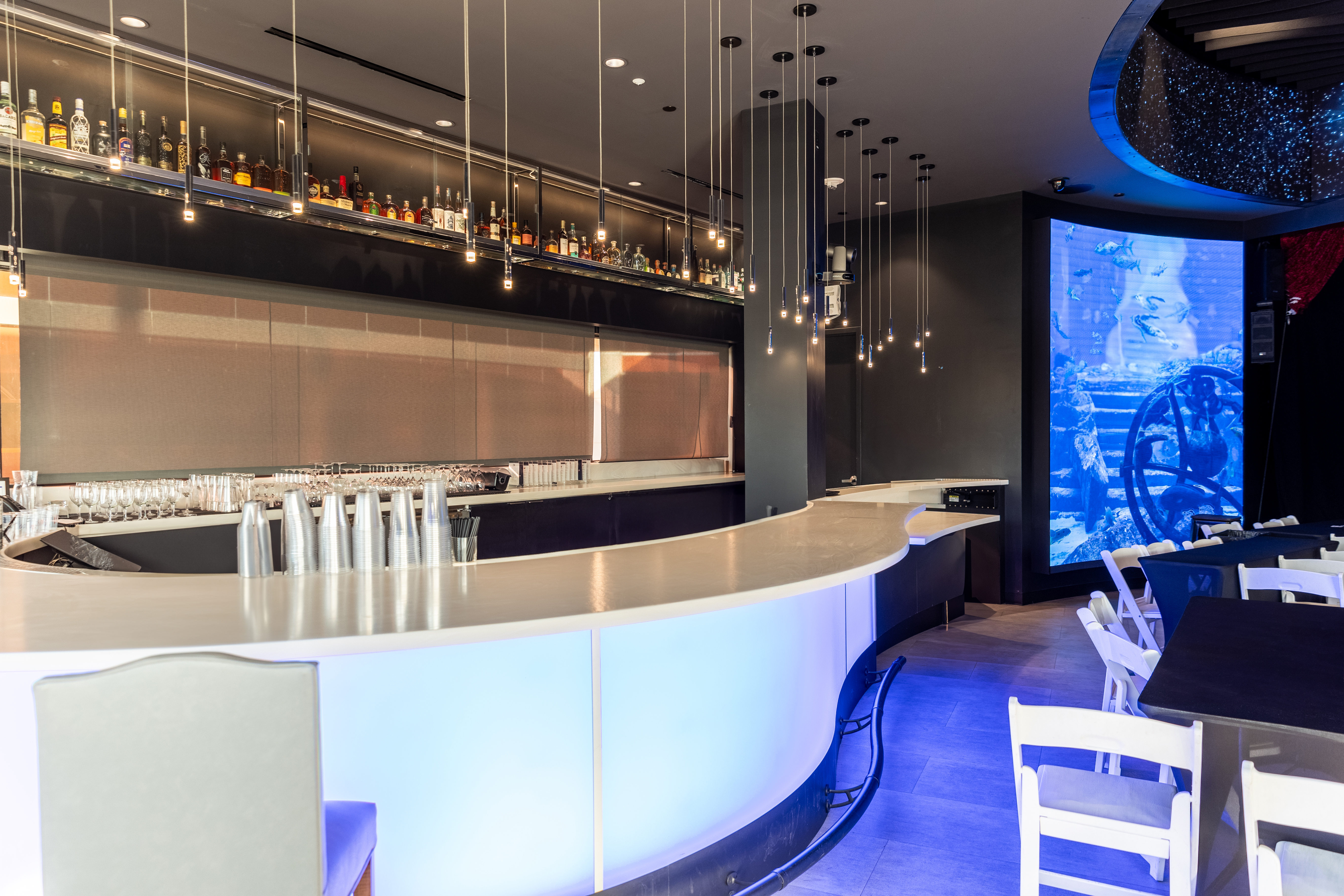 Epicenter Stage Wedding Reception Room