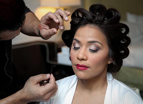 Las Vegas Wedding Hair and Makeup
