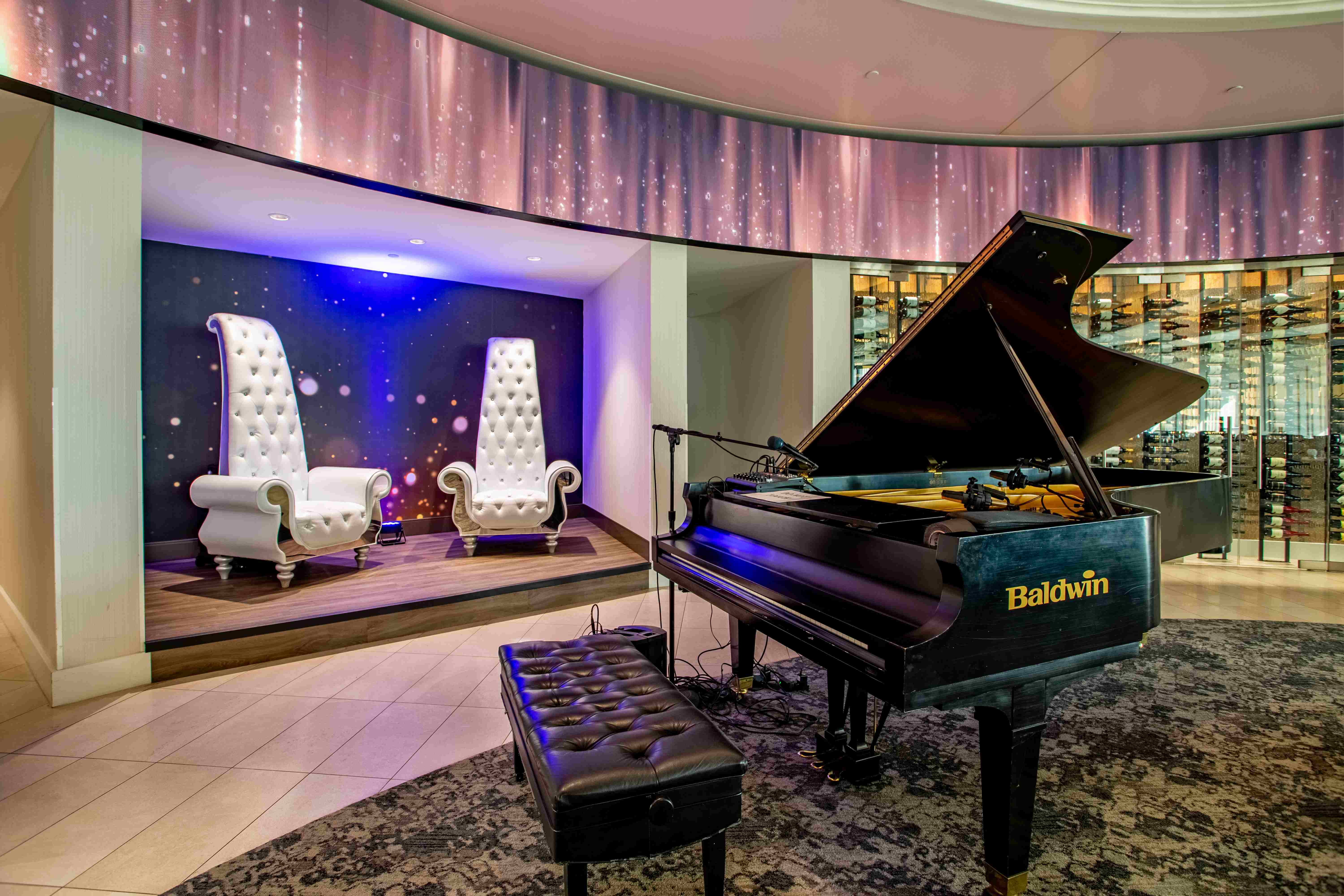 Steakhouse Wedding Reception Room