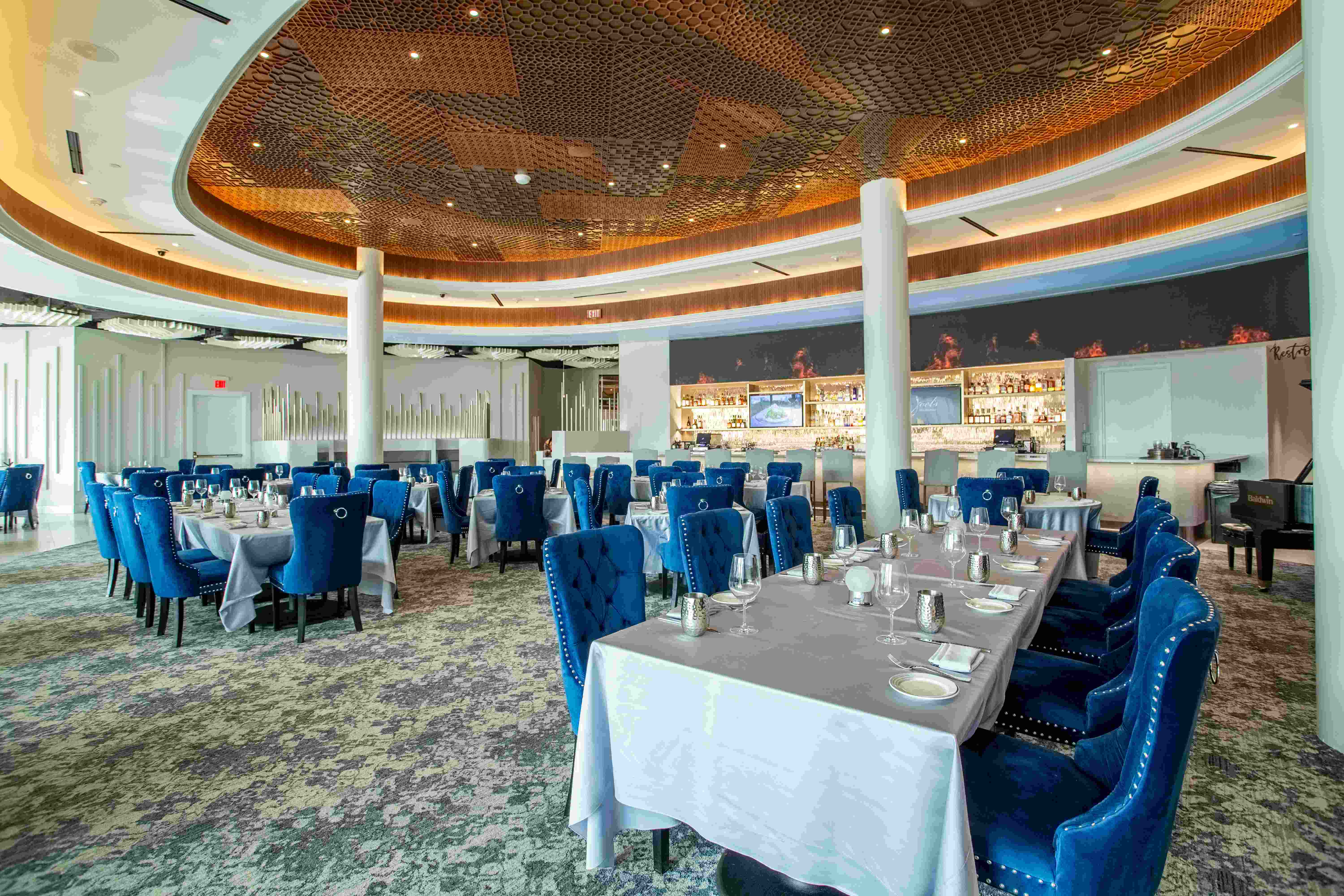 Steakhouse Wedding Reception Room