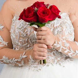 Seven Rose Hand Tied Bouquet