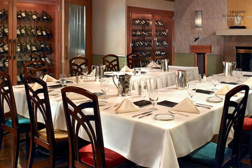 Vintage themed wedding reception – Classic Steak & Seafood Dining, Las Vegas, NV