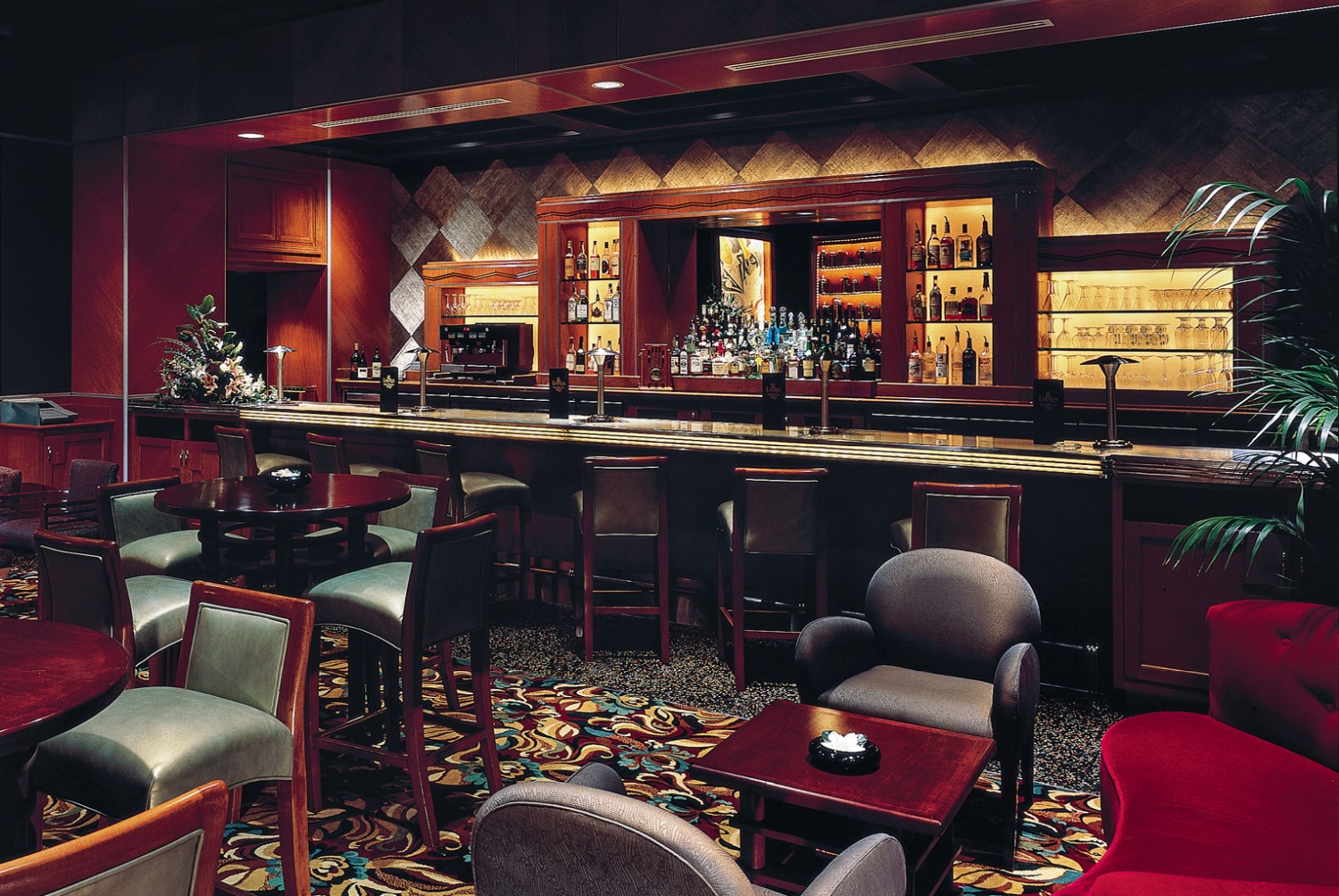 Steakhouse Wedding Reception Room