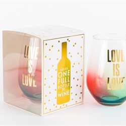 Pride Wine Glass 
