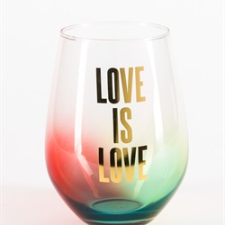 Pride Wine Glass 