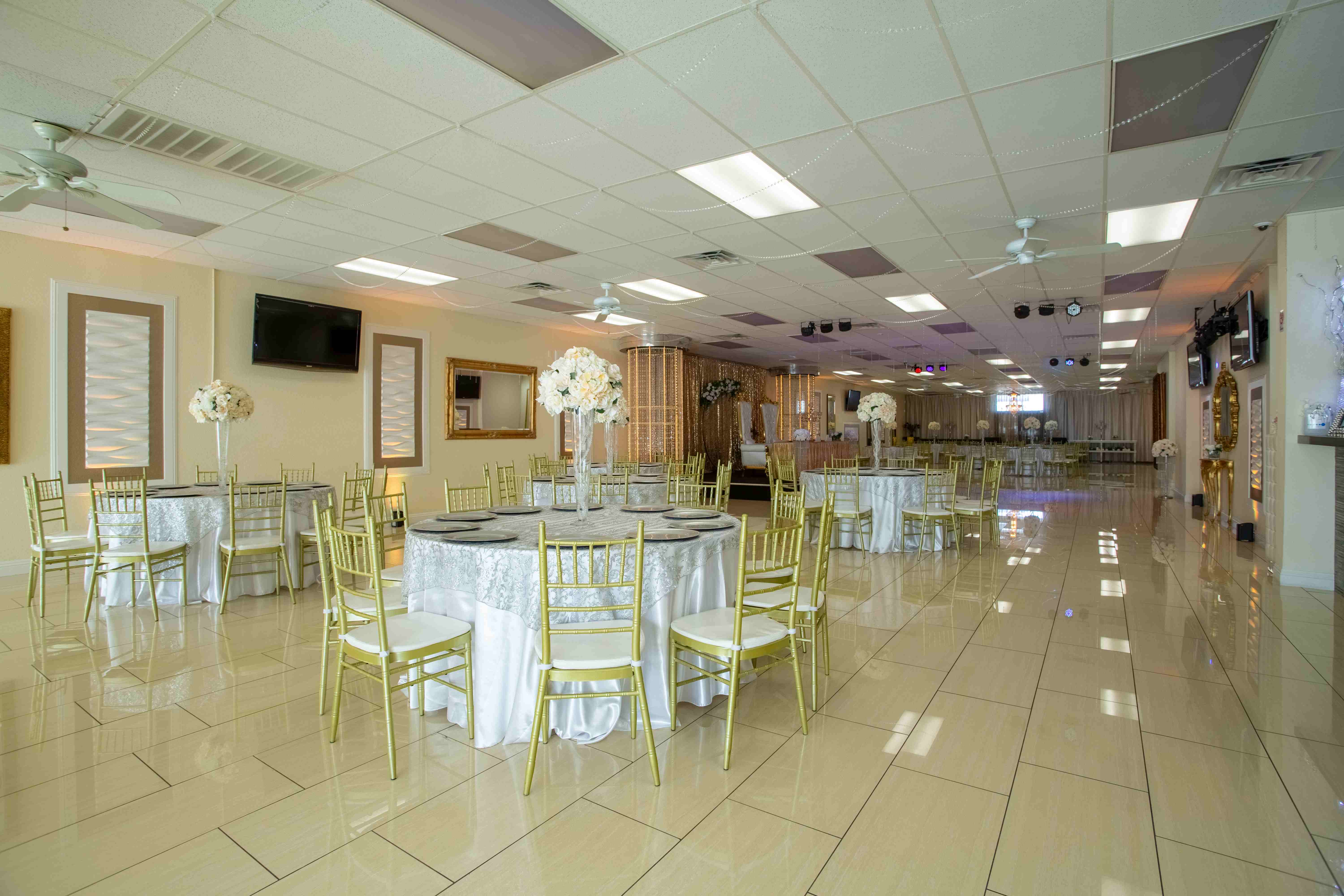 Crystal Ballroom Wedding Reception