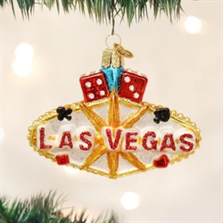 Las Vegas Sign Ornament 