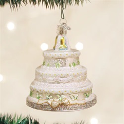 Wedding Cake Ornament 