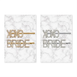 Bling Bride Clips